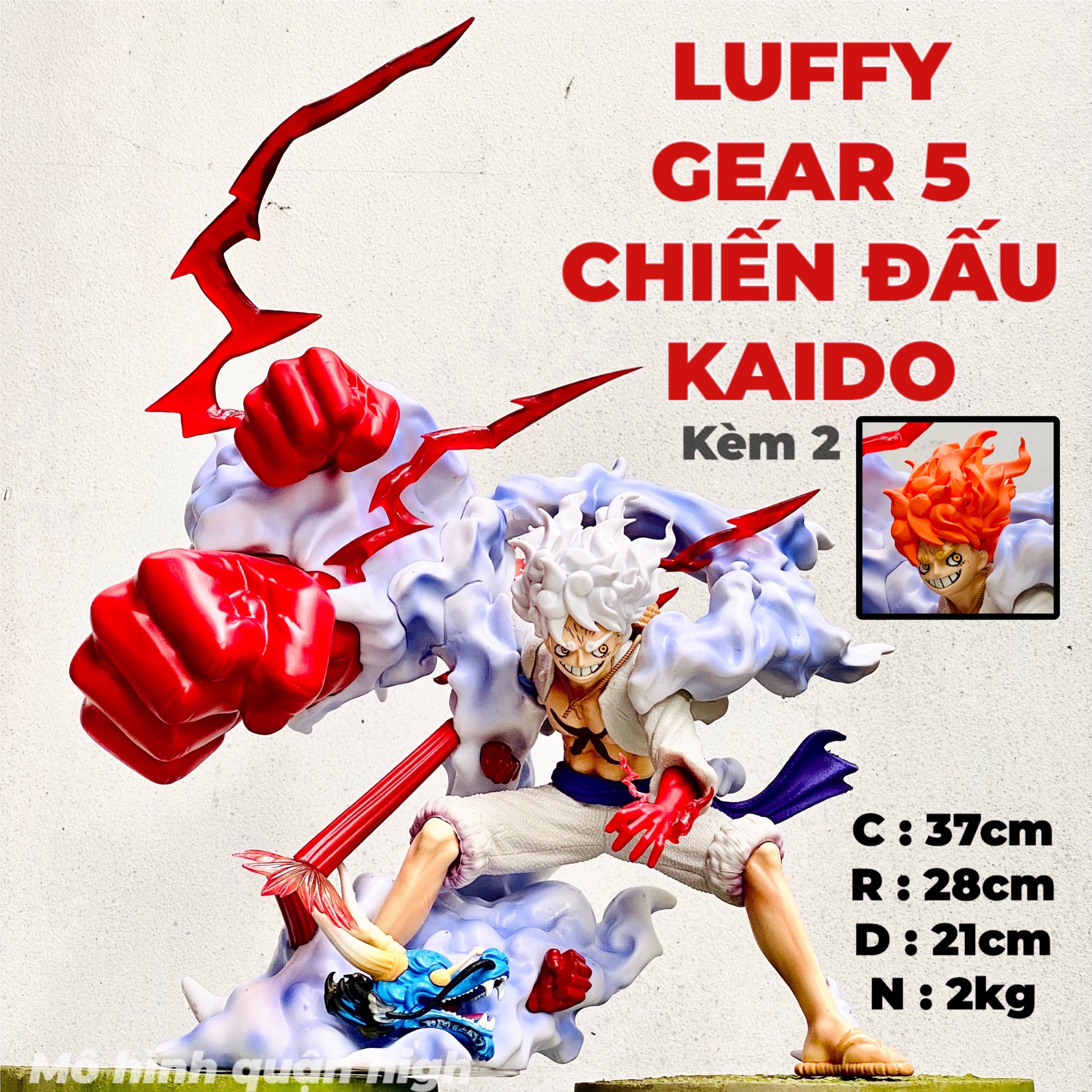 Steam Workshop::Luffy Gear 5 vs Kaido Gigant Cybust - PC