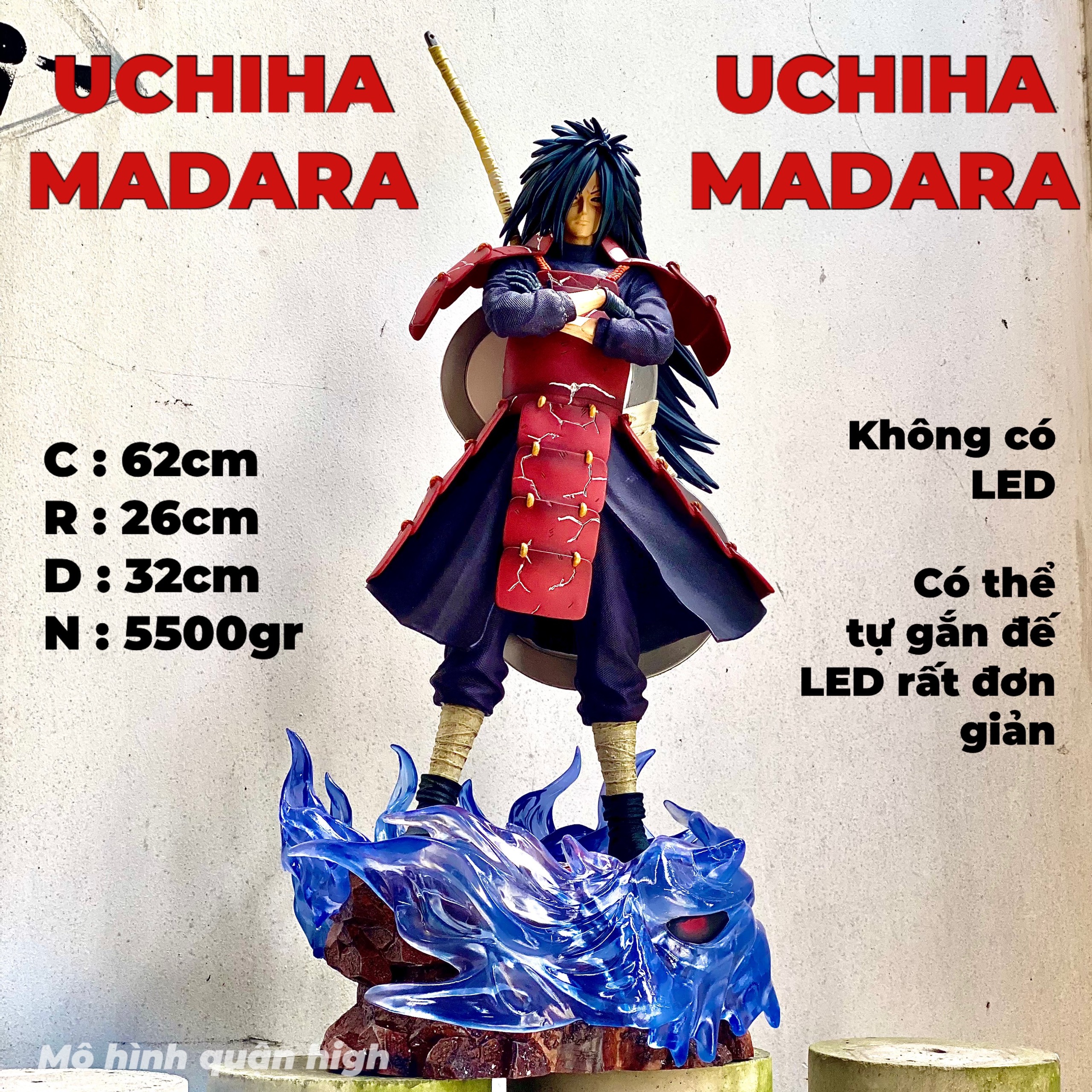 Mua Mô hình Naruto  Uchiha Madara cao 27cm tại Yapishi Leather  Tiki