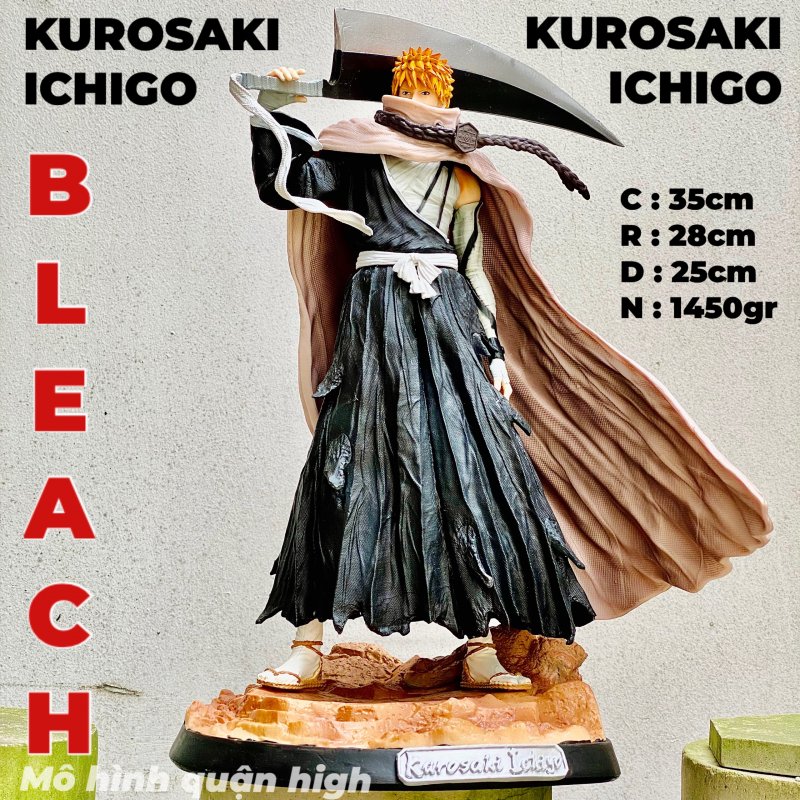Mua Mô hình giấy Anime Game Chibi Ichigo Kurosaki  Bleach ver 2  Tiki